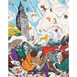 Printed Silk Foulard