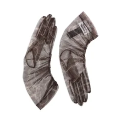 Printed Tulle Gloves
