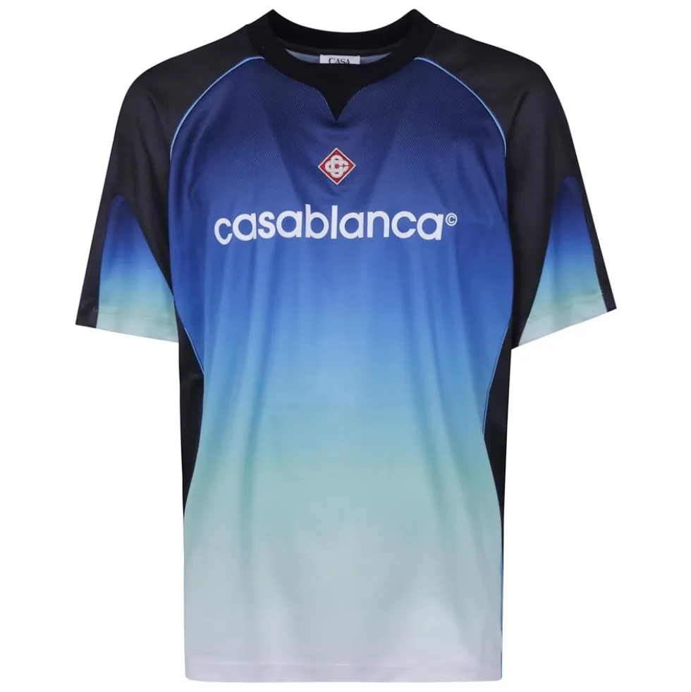 Printet Fodbold Top - Gradient