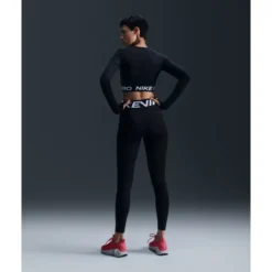 Pro Dri-FIT Cropped Langærmet Top