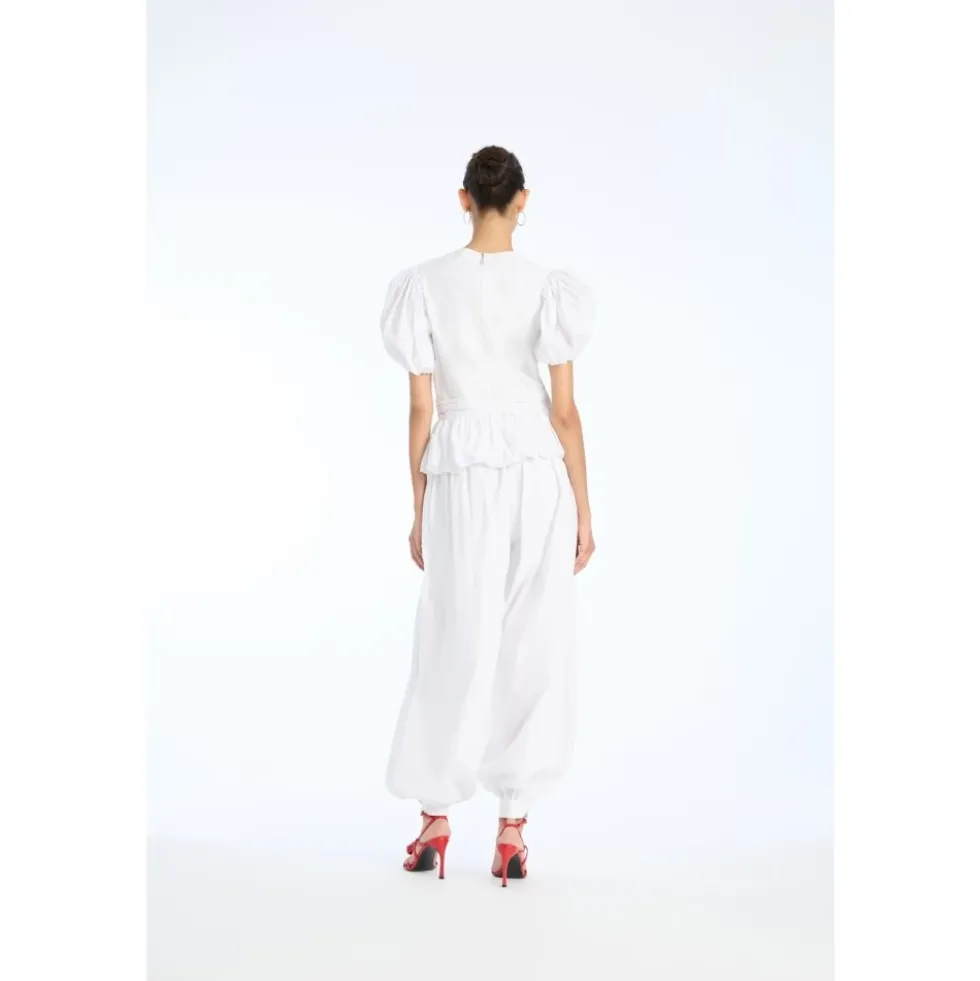 Puff Sleeve Bubble Top
