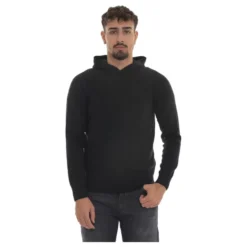 Pullover Strik Hættetrøje