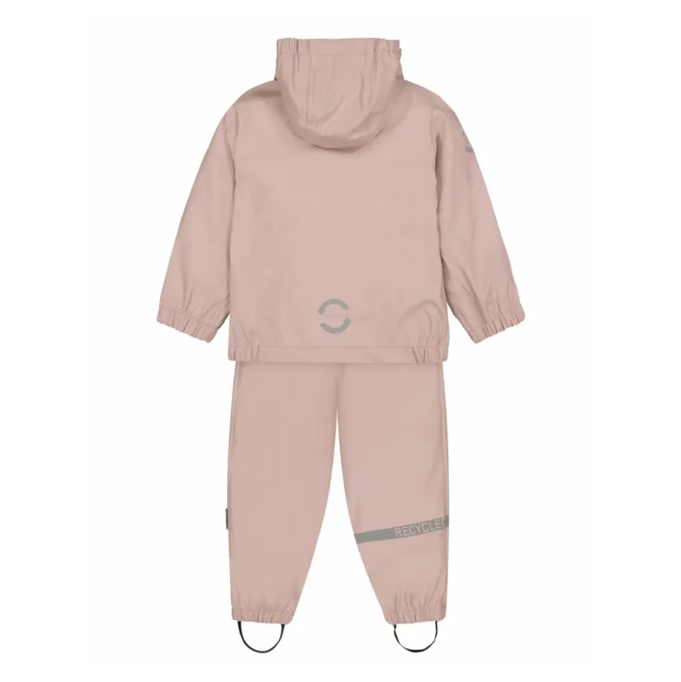 PU regnsæt med seler - Adobe Rose