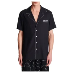 Pyjama skjorte med 9 panets print