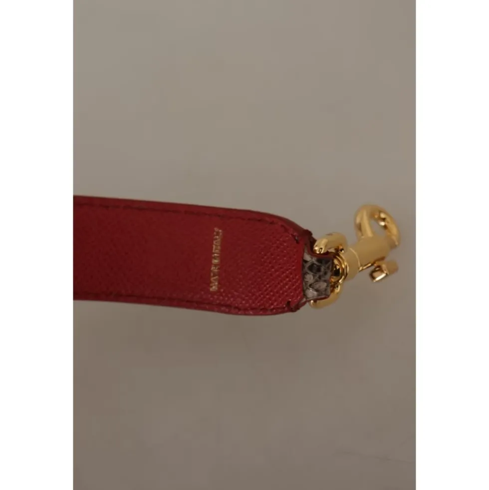 Python Læder Studded Strop
