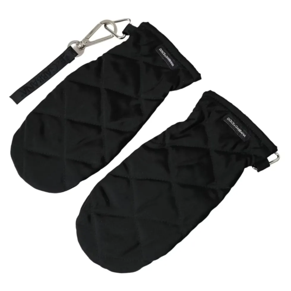 Quilted Nylon Handledsvarmere Vantehandsker