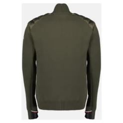 Quilted Zip Cardigan