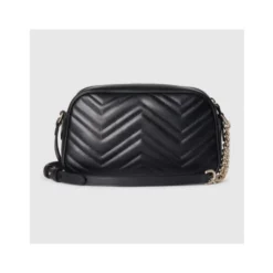 Quiltet Chevron Crossbody Taske