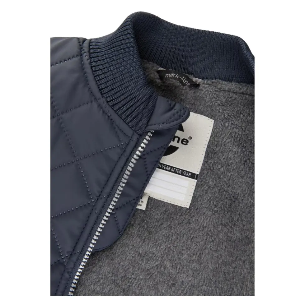 Quiltet Termosæt med Fleece - Blue Nights