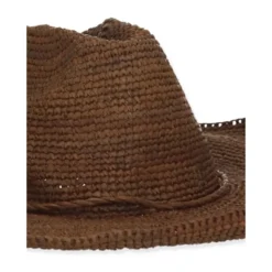 Raffia Bøllehat Med Bred Skygge