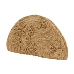 Raffia Clutch Taske