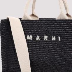 Raffia East-West Tote Bag