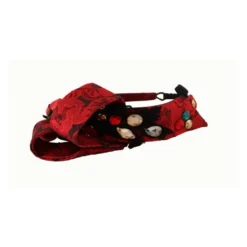 Rød Cherry Sicily Diadem Tiara Krystaller