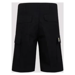 Regulære Cargo Shorts i Sort
