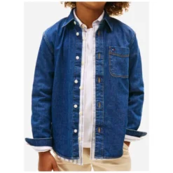 Relaxed Fit Denim Skjorte