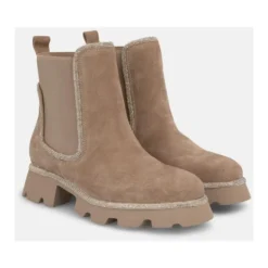 Rhinestone track bootie