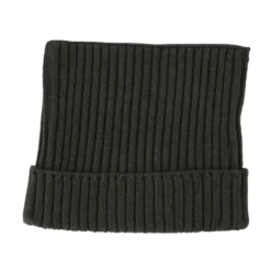 Ribbed Square Beanie