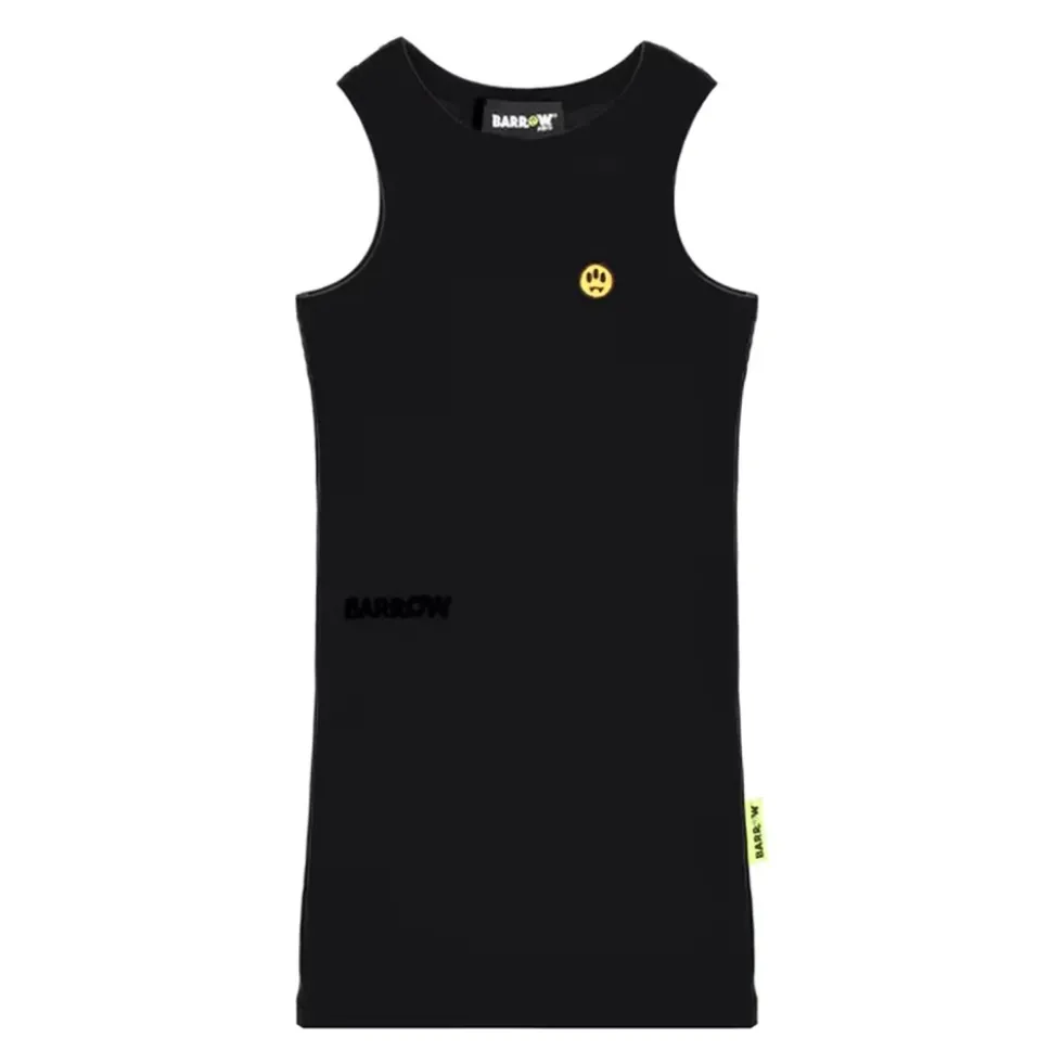 Ribbet Jersey Kjole