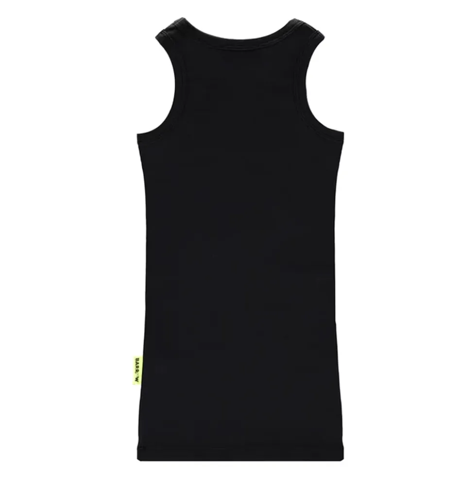 Ribbet Jersey Kjole