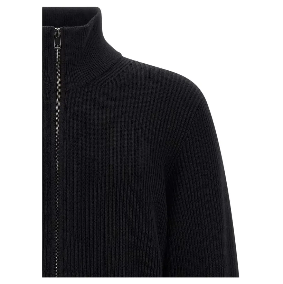 Ribstrikket Cardigan