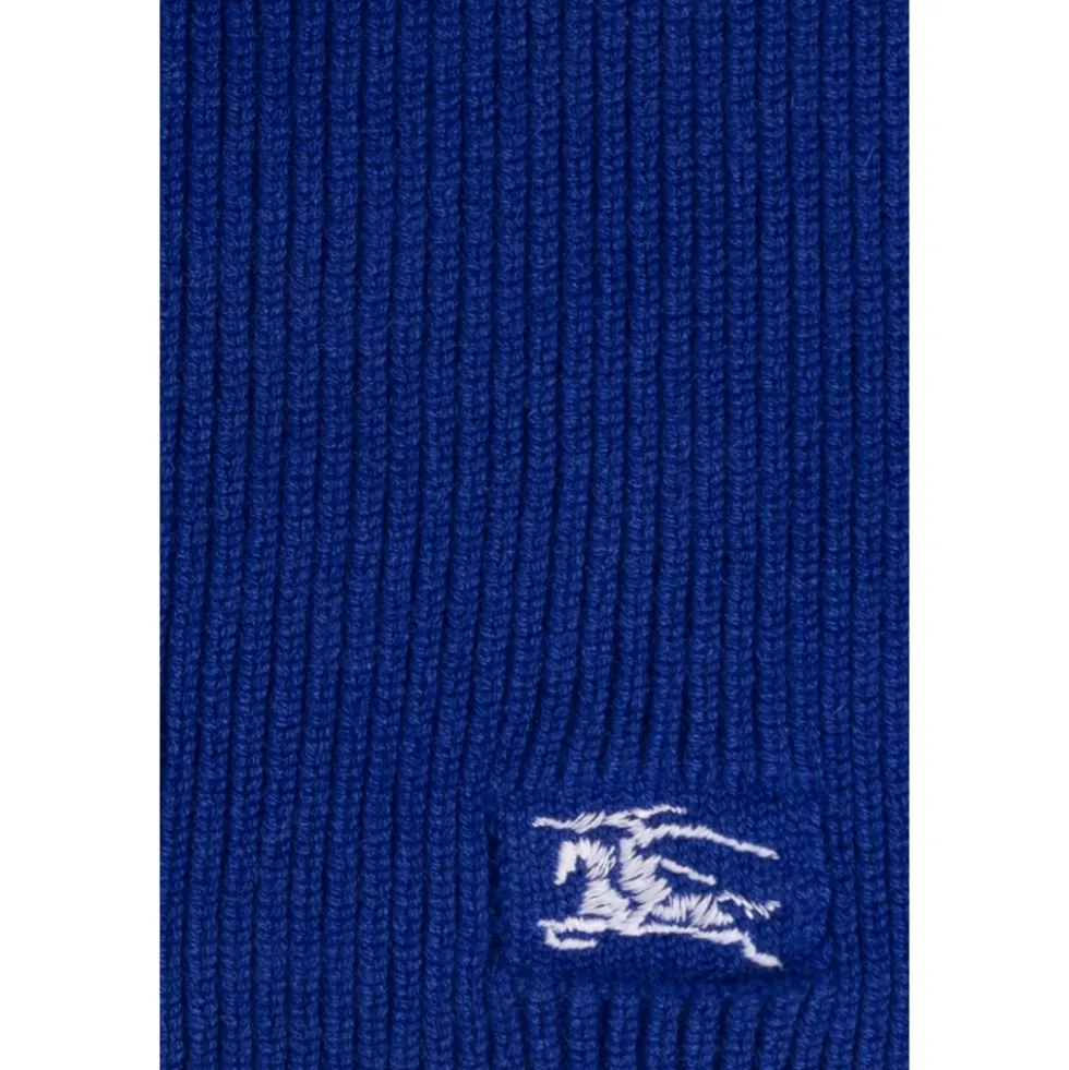 Ribstrikket Cashmere Halstørklæde