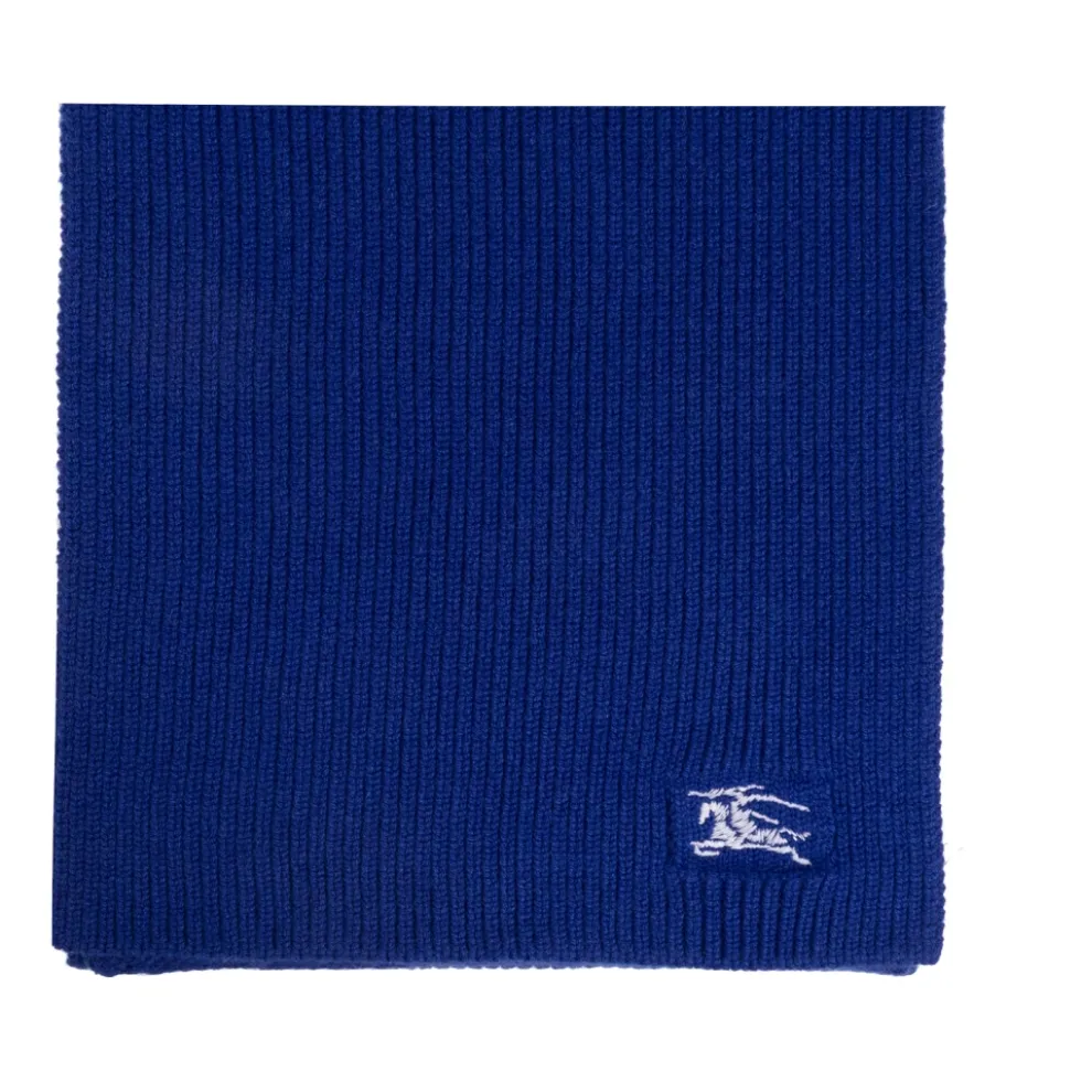 Ribstrikket Cashmere Halstørklæde
