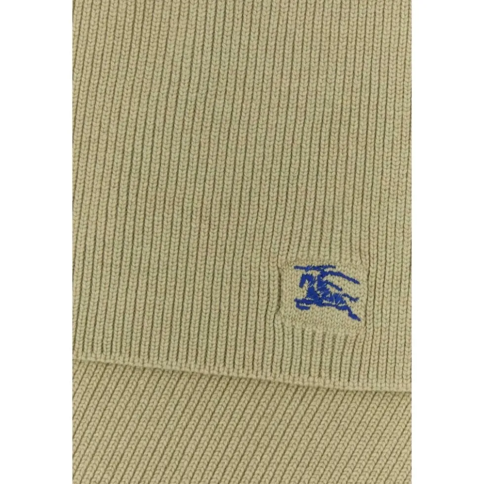 Ribstrikket cashmere tørklæde