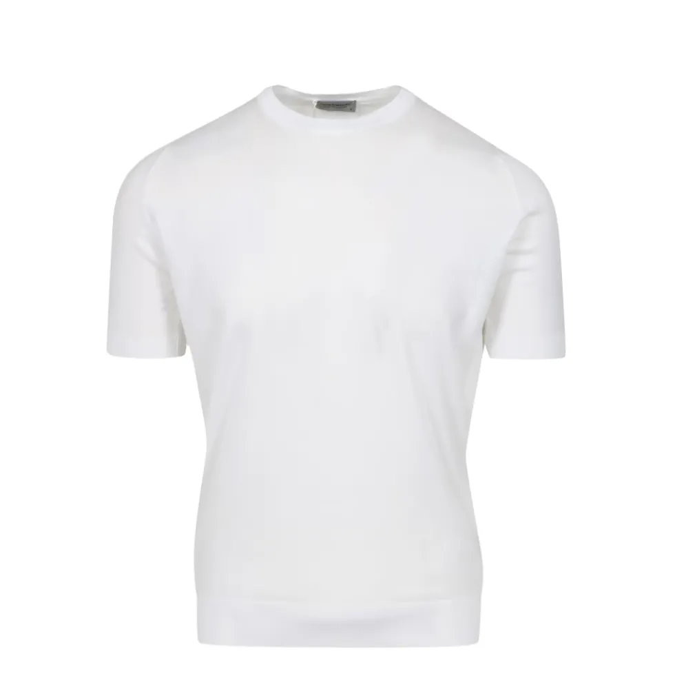 Ribstrikket Crew Neck