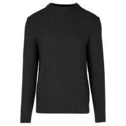 Ribstrikket Crew Neck Sweater