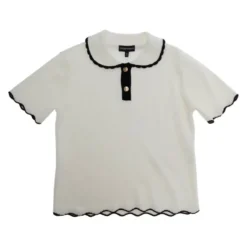 Ribstrikket Polo