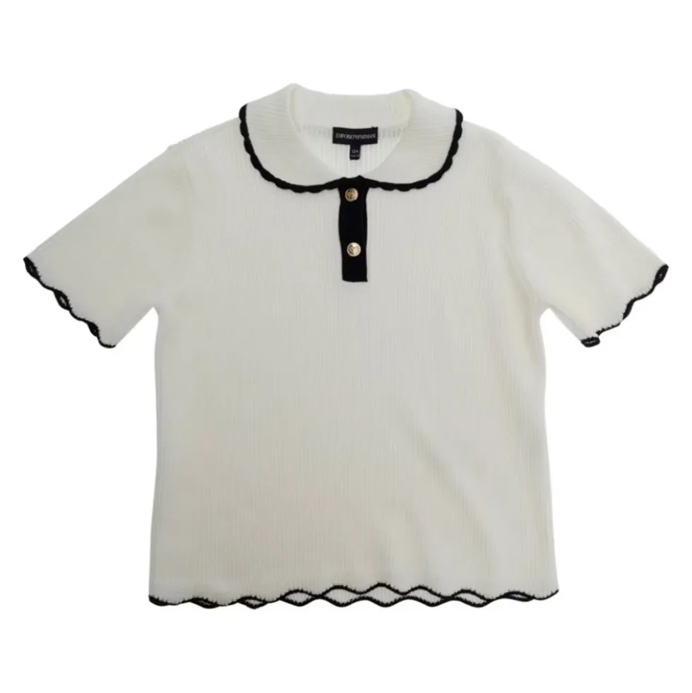 Ribstrikket Polo
