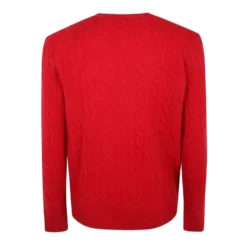 Ribstrikket Rundhalset Sweater