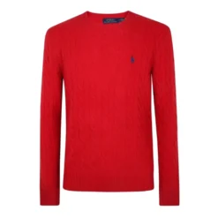 Ribstrikket Rundhalset Sweater