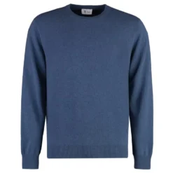 Ribstrikket Uld Kashmir Sweater