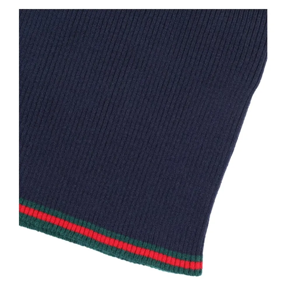 Ribstrikket uld turtleneck