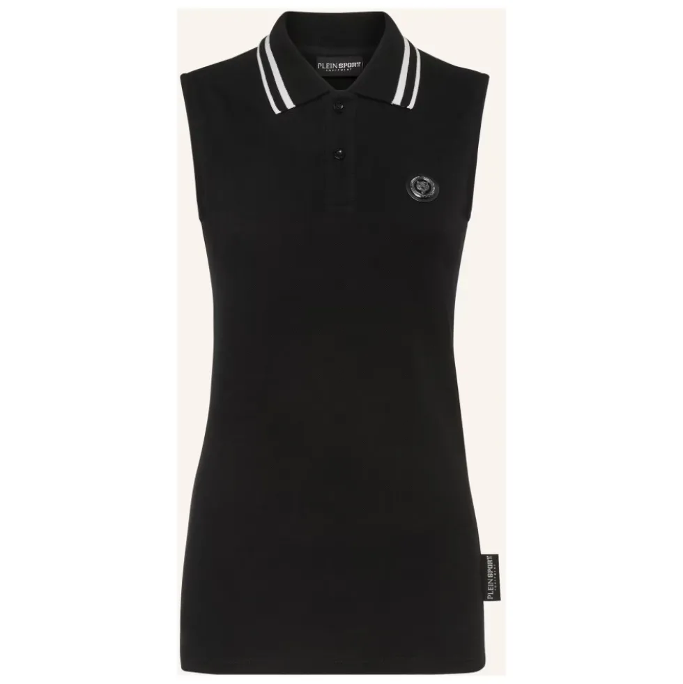 Ærmeløs poloshirt