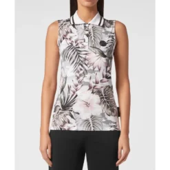 Ærmeløs poloshirt