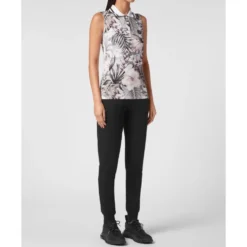 Ærmeløs poloshirt