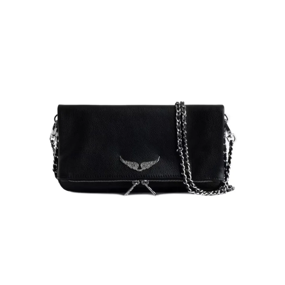 Rock Grained Leather Bag