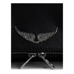 Rock Grained Leather Bag