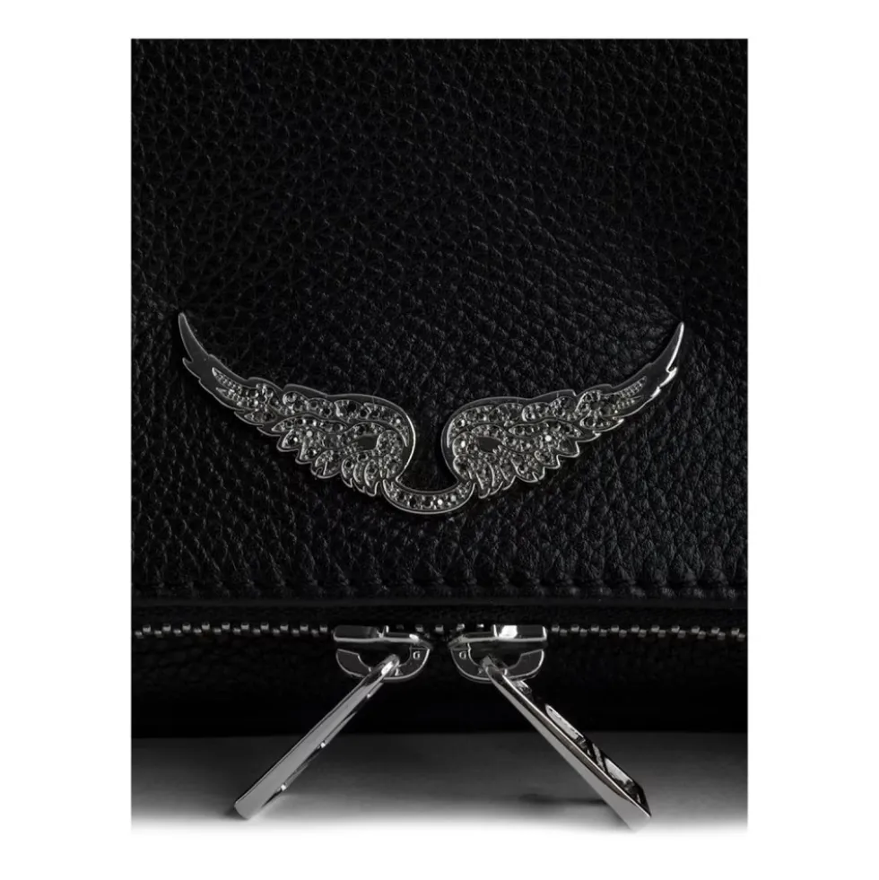 Rock Grained Leather Bag