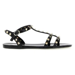 Rockstud flad gummisandal