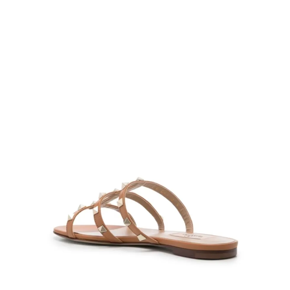 Rockstud Flat Slide Sandal