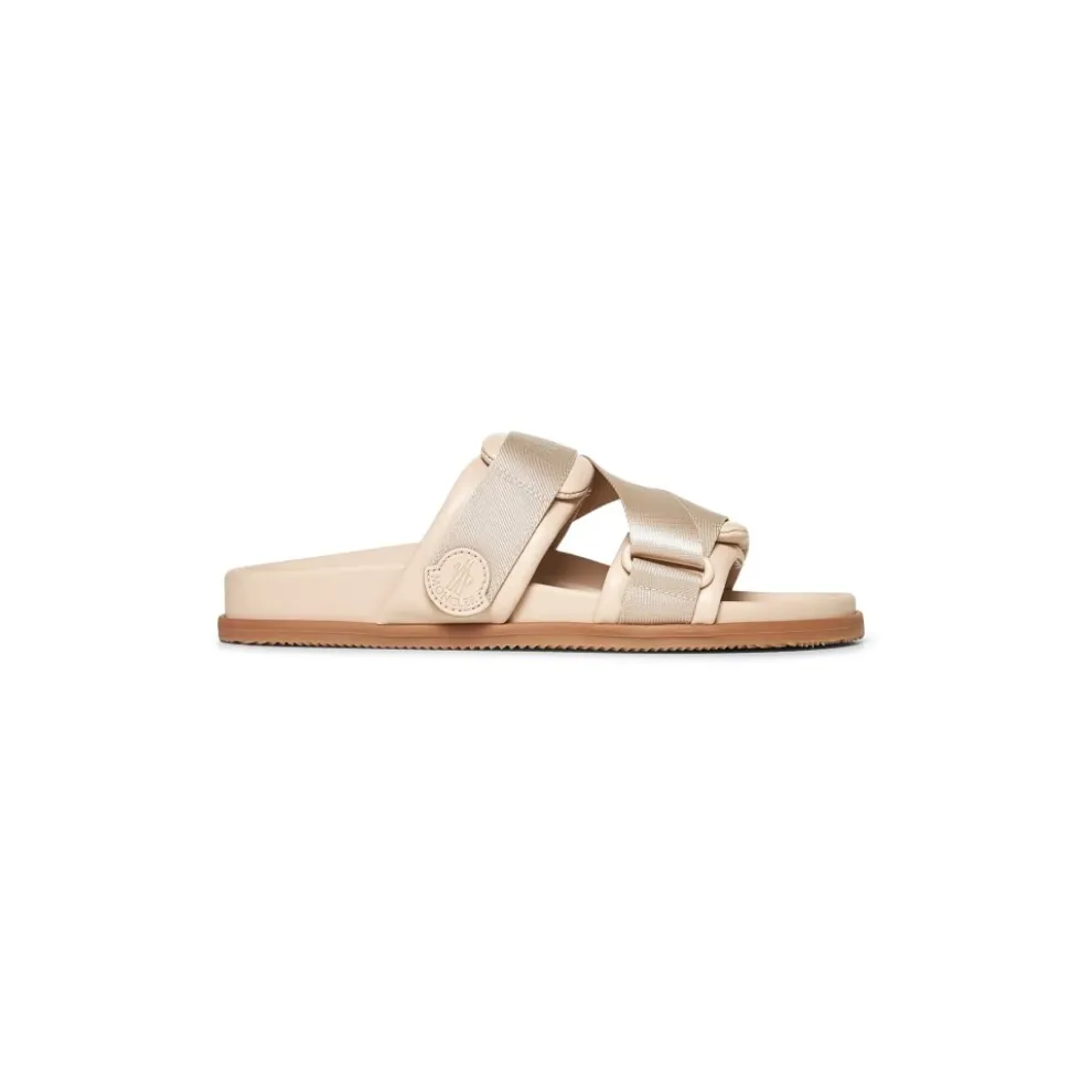 Rosa Slip-On Læder Sneakers