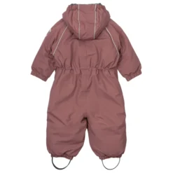 Rose Brown Nylon Baby Suit