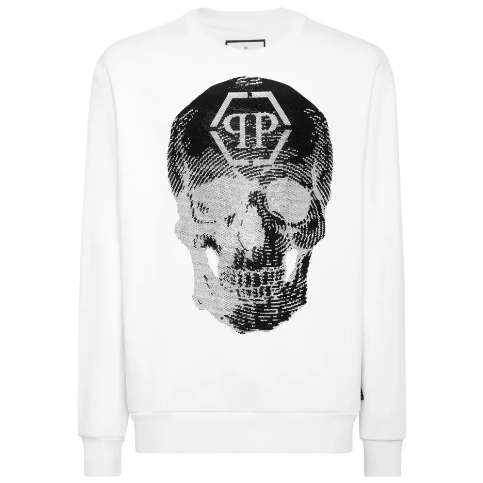 Roundneck Skull Sweatshirt