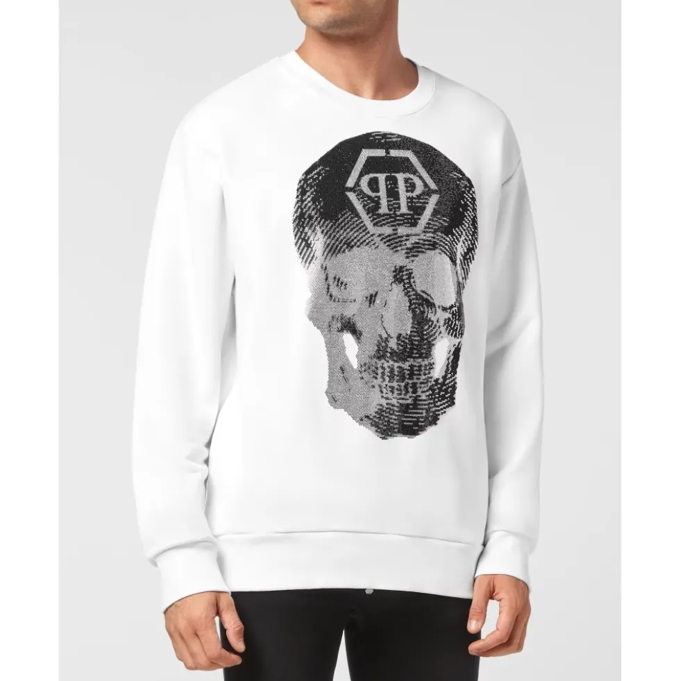 Roundneck Skull Sweatshirt