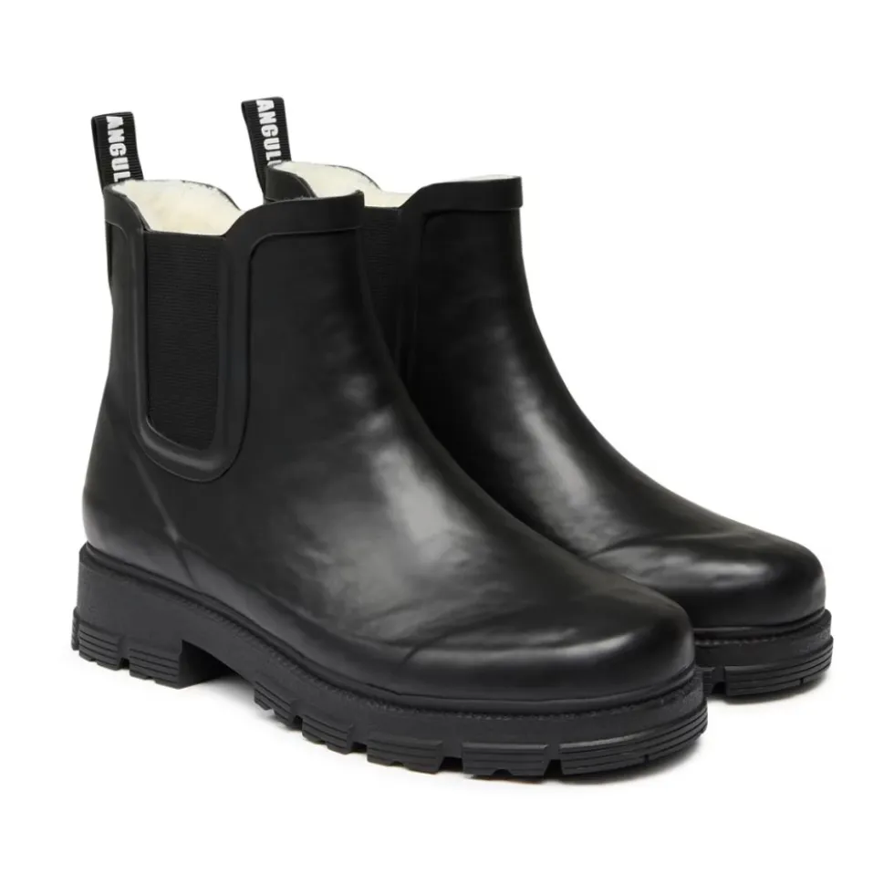 Rubber Boot with Wool Lining 1053