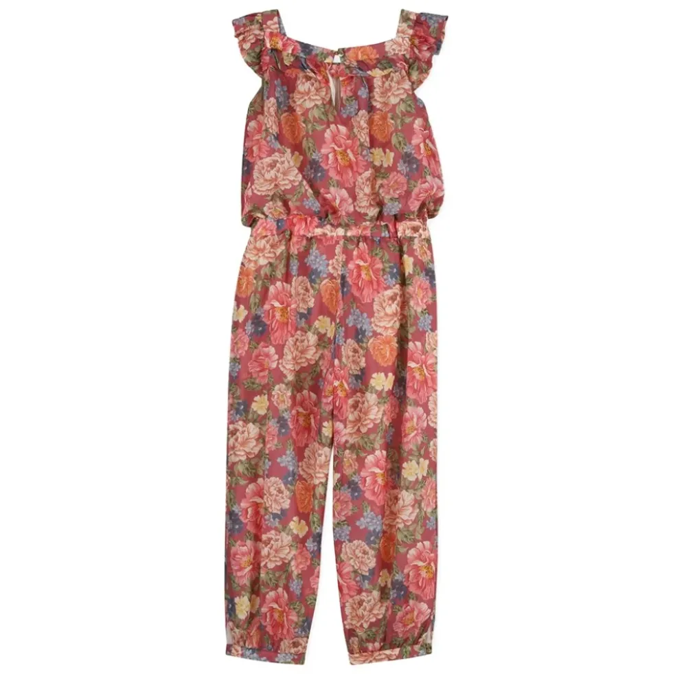 Ruffled Floral Playsuit