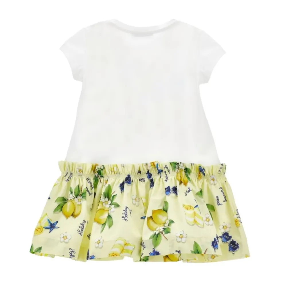 Ruffled-Hem Floral Jumpsuit